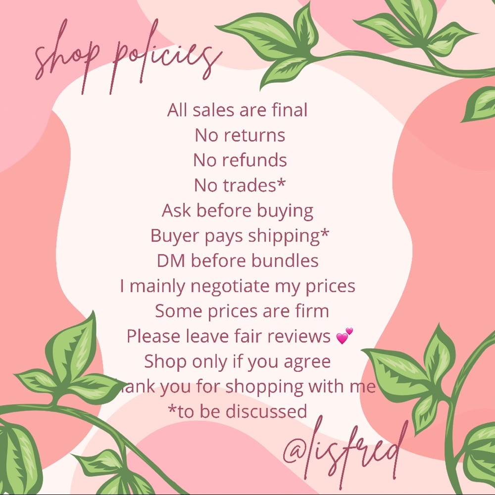 About my Closet: Pls read